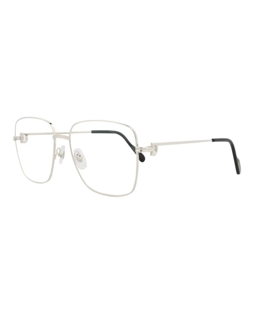 Cartier Square-Frame Metal Optical Frames 2