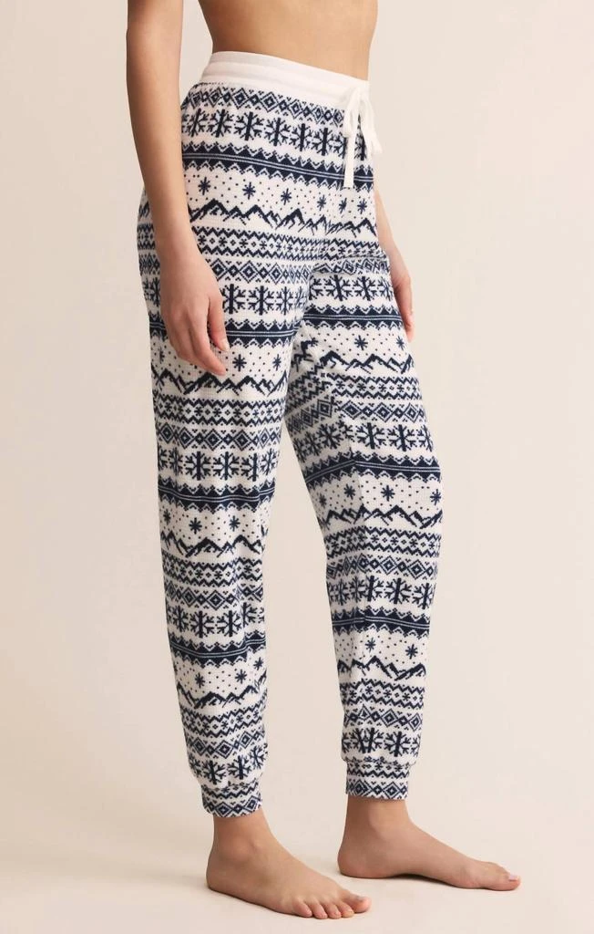 Z Supply Z Supply - Luxe Twilight Fairisle Jogger 3