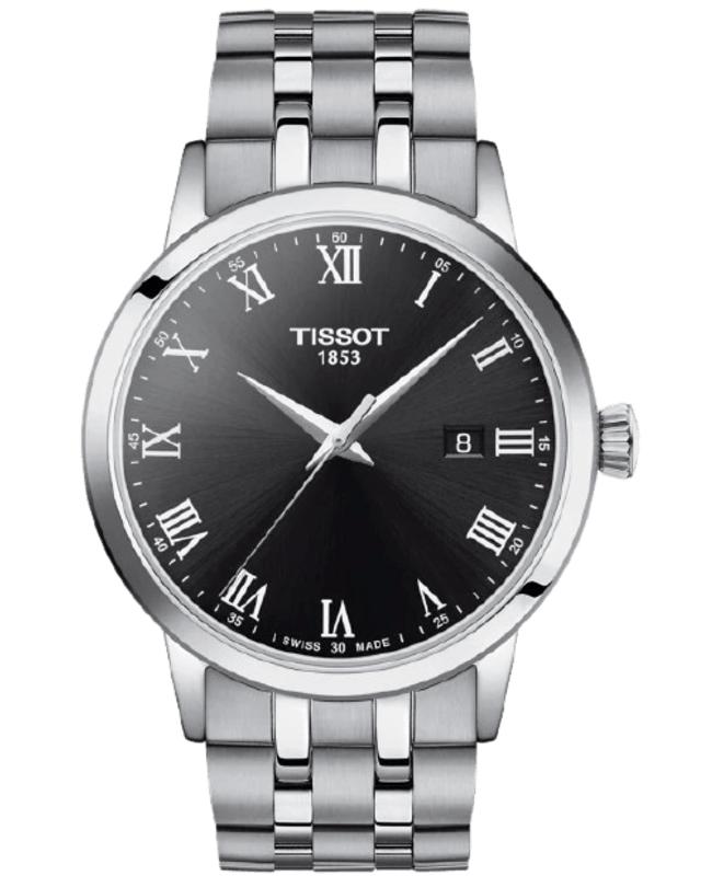 Tissot Tissot Classic Dream Black Dial Steel Men's Watch T129.410.11.053.00