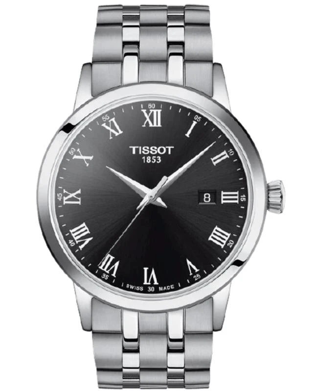 Tissot Tissot Classic Dream Black Dial Steel Men's Watch T129.410.11.053.00 1