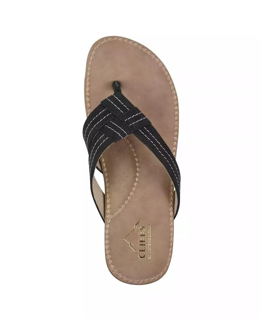 White Mountain Women's Fateful Thong Sandal 4