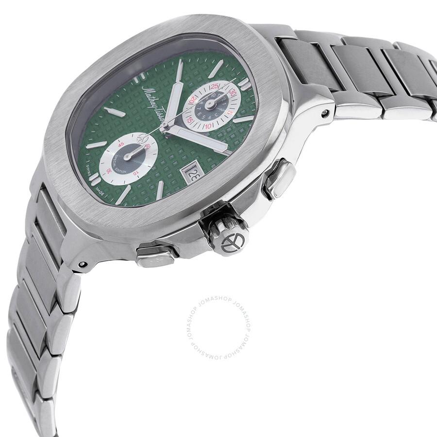 Mathey-Tissot Evasion Chronograph Quartz Green Dial Men's Watch H152CHAV