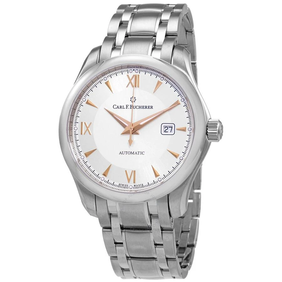 Carl F. Bucherer Manero Autodate Automatic Silver Dial Men's Watch 00.10915.08.15.21 1