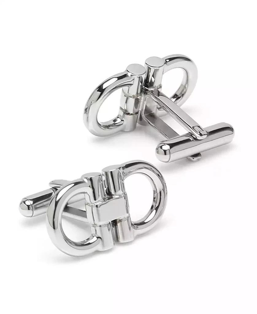 Ox and Bull Trading Co. Men's Horse Bit Stainless Steel Cufflinks and Stud Set, 6 Piece Set 4