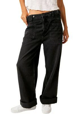 Free People People We The Free Palmer Cuffed Jeans 5