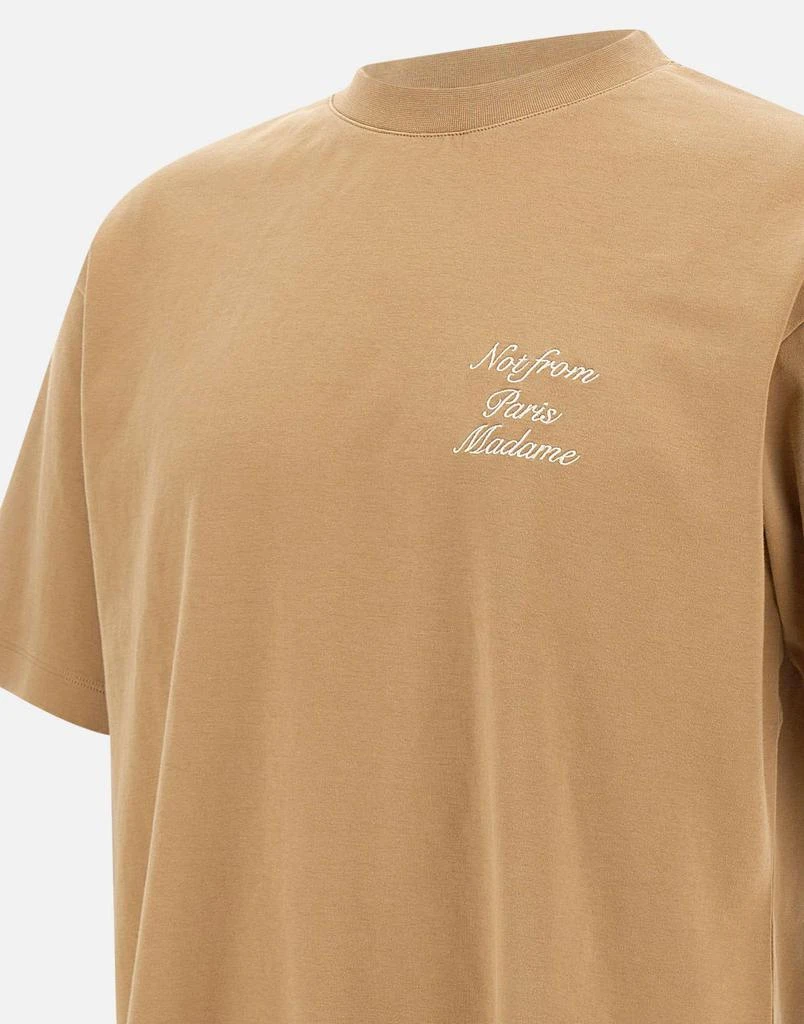 Drôle de Monsieur "Slogan calligraphy" cotton t-shirt 5