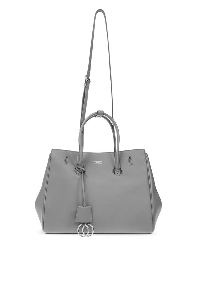 Balenciaga Grey Leather Small Carry All Hampton Shopping Bag Balenciaga Grey Leather Small Carry All Hampton Shopping Bag