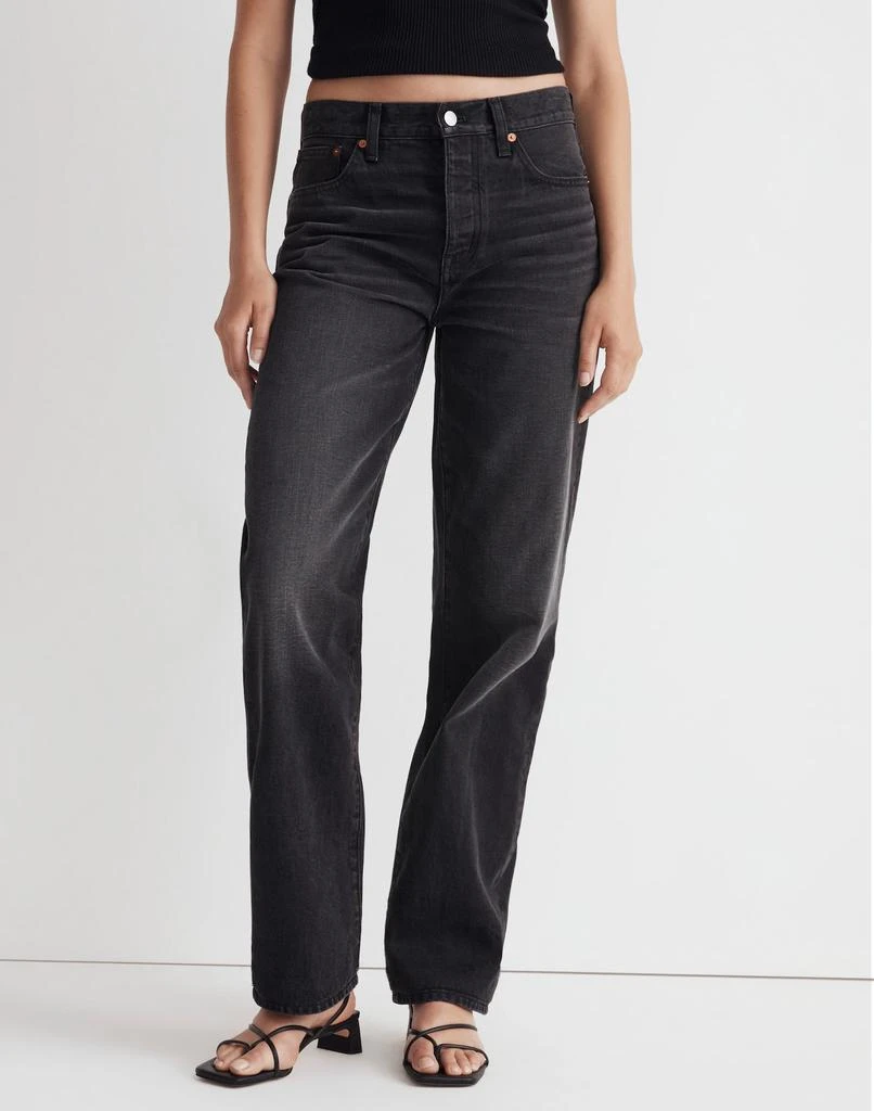 Madewell Low-Slung Straight Jeans 2