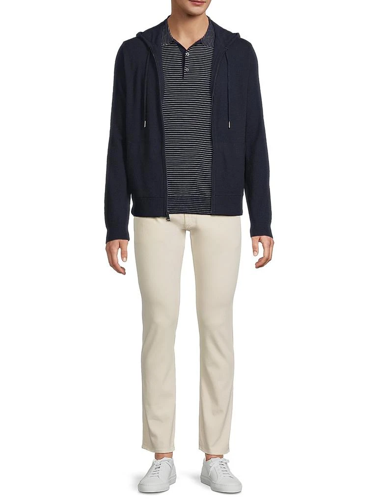 Ralph Lauren Wool-Cashmere Hooded Full-Zip Sweater 2