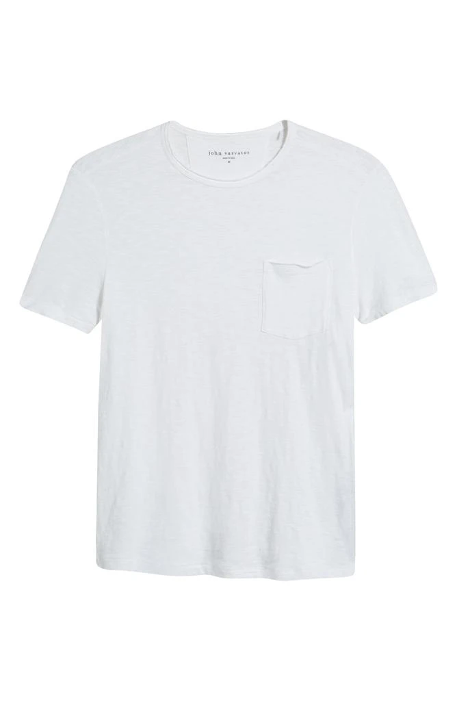 John Varvatos Cooper Washed Cotton Slub T-Shirt 5
