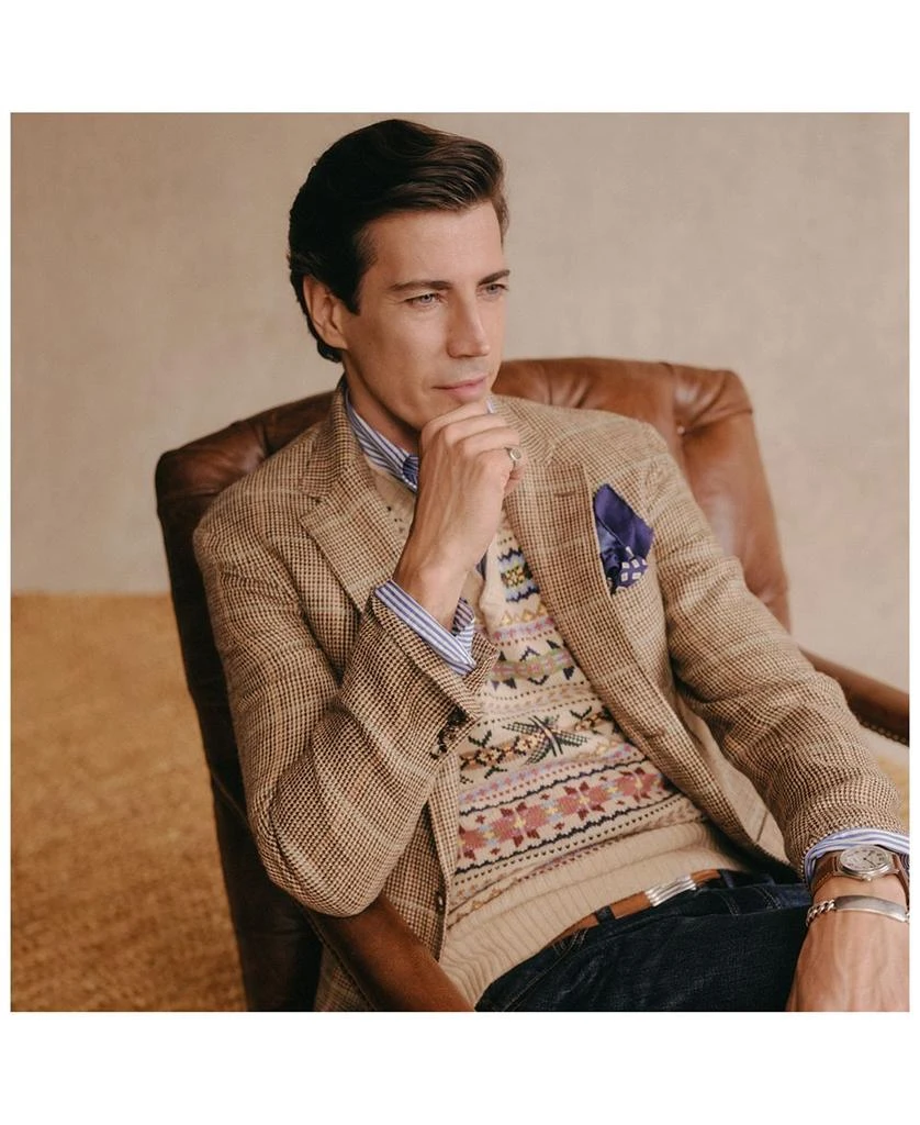 Ralph Lauren Polo Soft Tailored Tick Weave Jacket 3