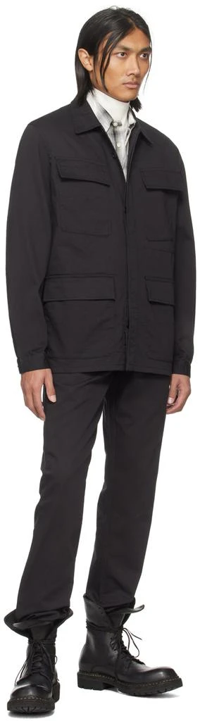 Universal Works Black MW Fatigue Jacket 4