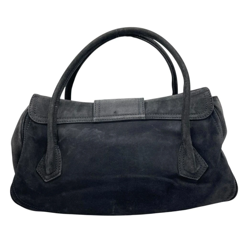 Celine Navy Suede Handbag (Pre-Owned) 3