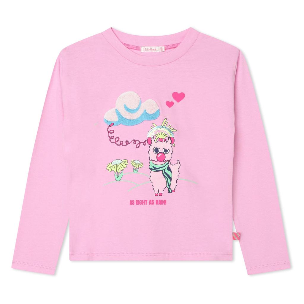 Billieblush Pink Llama Graphic T-Shirt