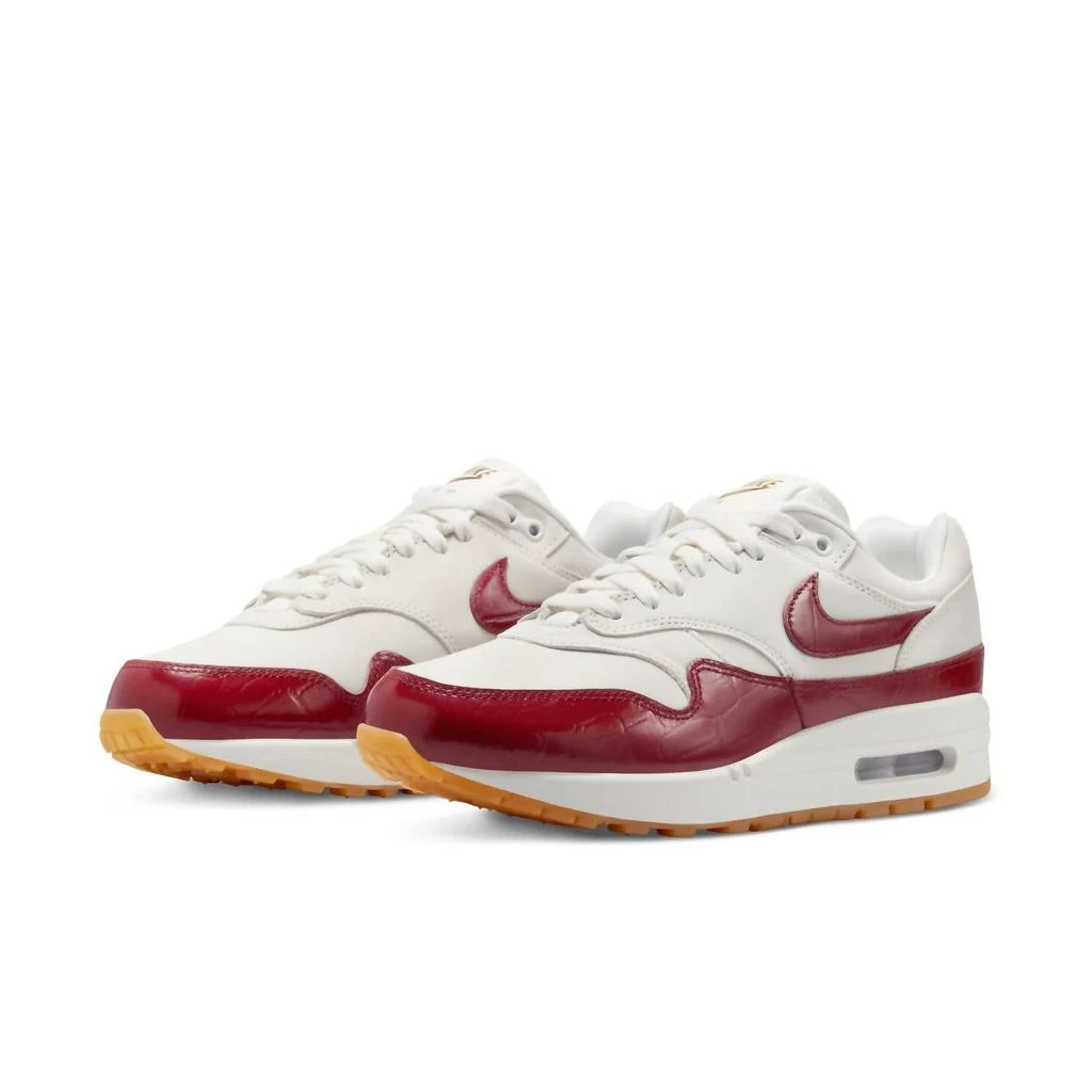 NIKE Women's Air Max 1 Lx Sneakers In Sail Team Red 1