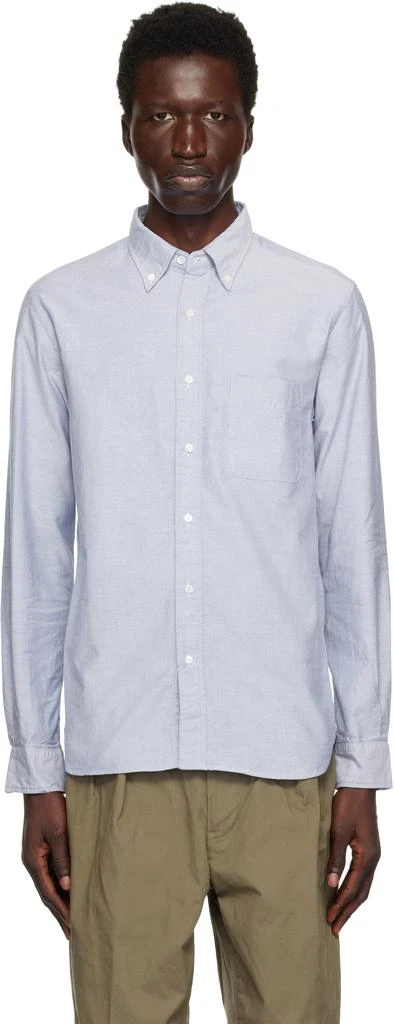 BEAMS PLUS Blue BD Oxford Shirt 1