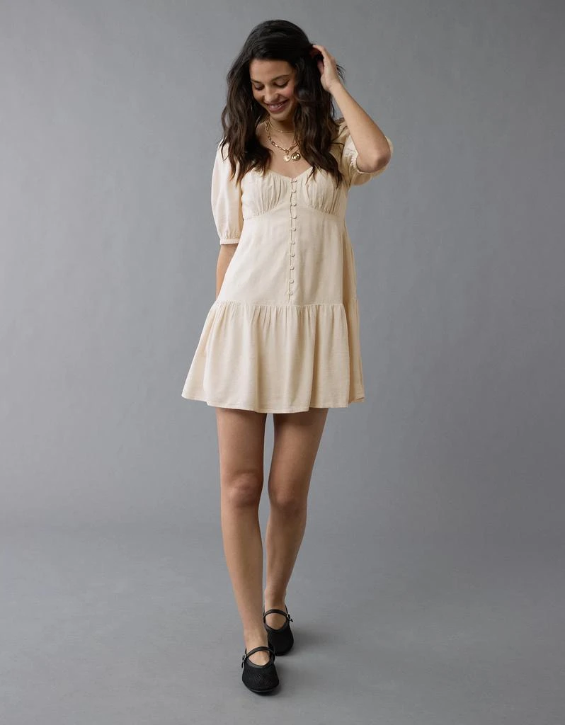 AE AE Puff Sleeve Babydoll Dress 1