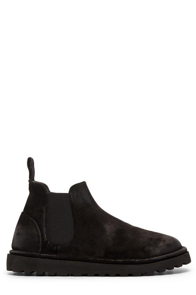 Marsèll Marsèll Sancrispa Alta Pomice Round Toe Beatle Boots