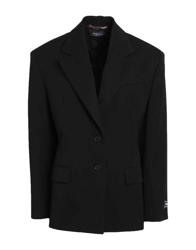 ジャケット VERSACE Black Tweed Blazer Versace Black Tweed Blazer | italist