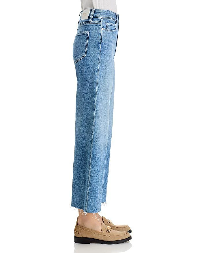 Paige Anessa Wide Leg Jeans in Bebop 4