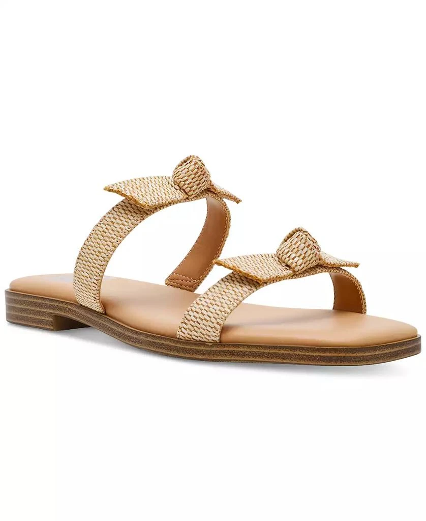 DV Dolce Vita Women's Medford Two-Band Bow Flat Sandals 1