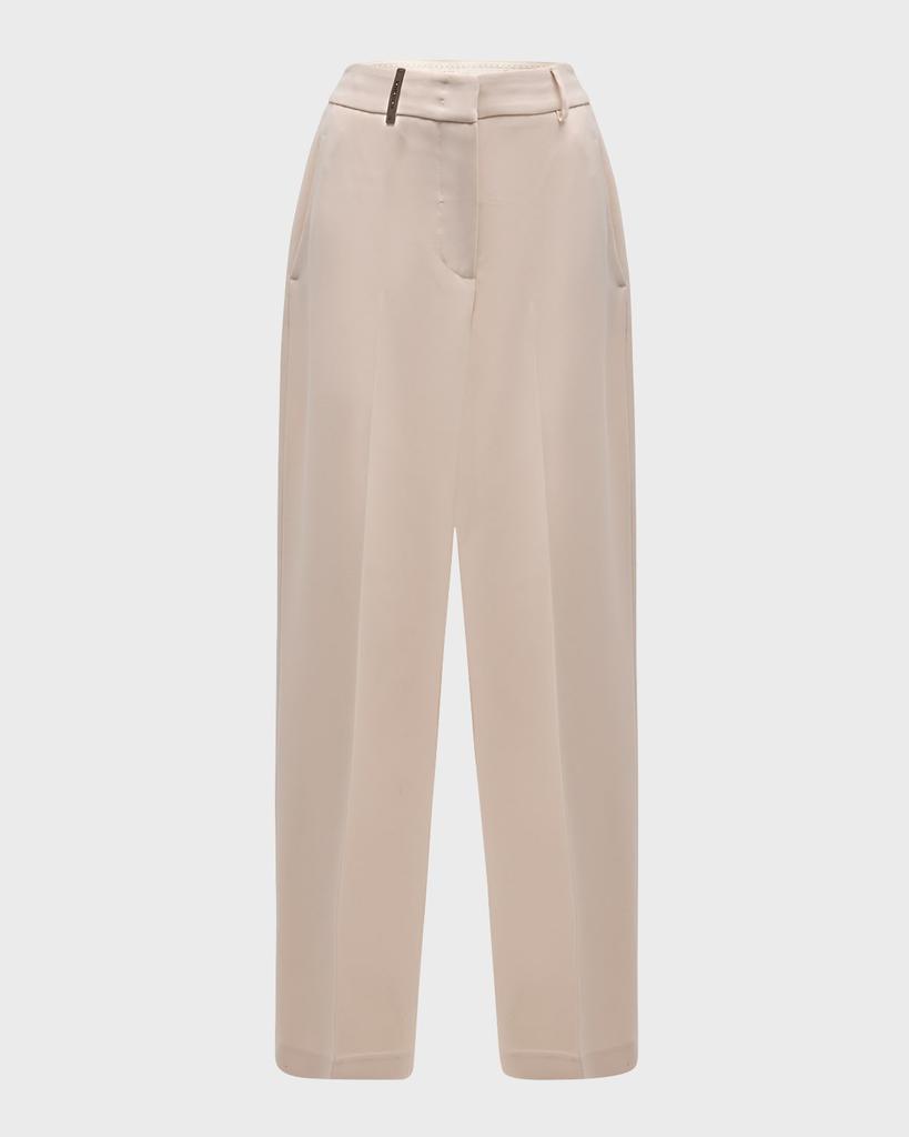 Peserico High-Rise Tapered Pants