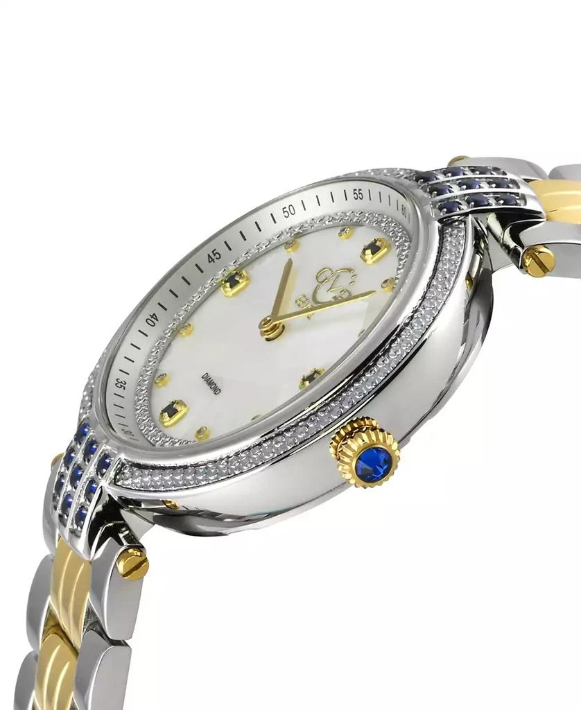 Gevril Women's Matera Swiss Quartz Two-Tone Stainless Steel Watch 35mm 2