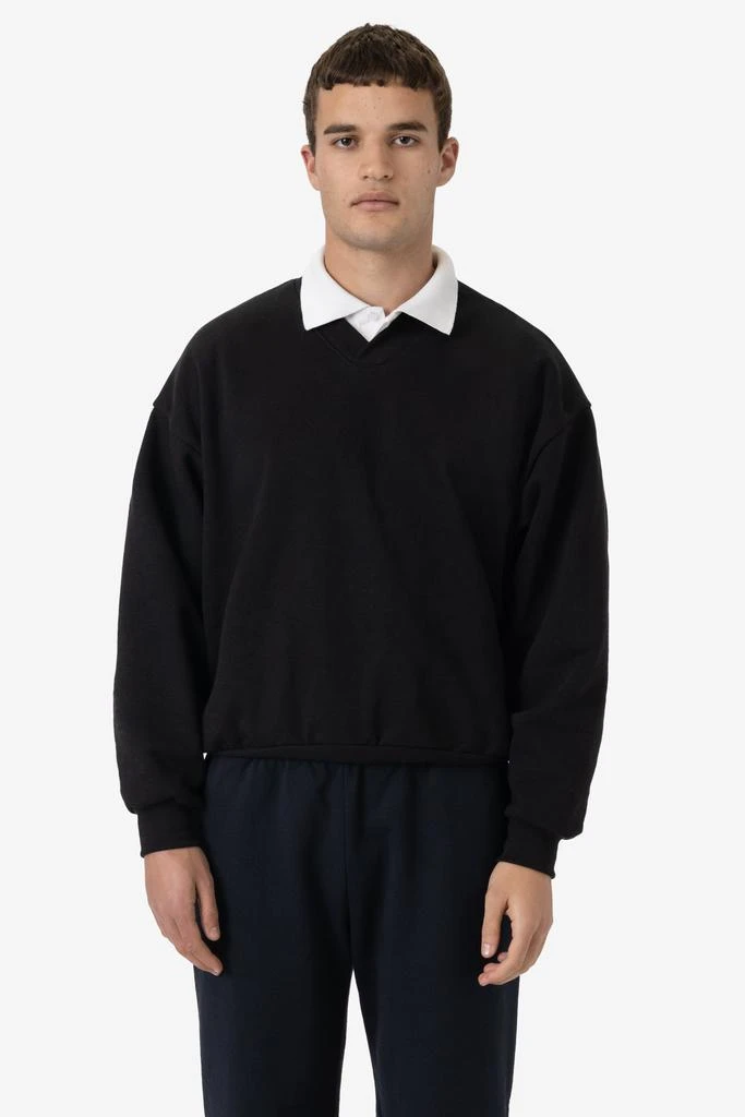 Los Angeles Apparel HF-56WIDE - Heavy Fleece V-Neck Wide Fit Sweatshirt 6