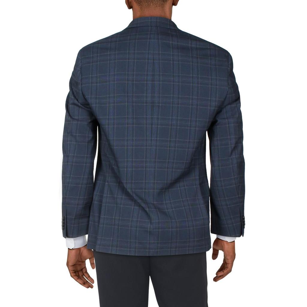 Sean John M Salisbury Mens Classic Fit Pattern Suit Jacket