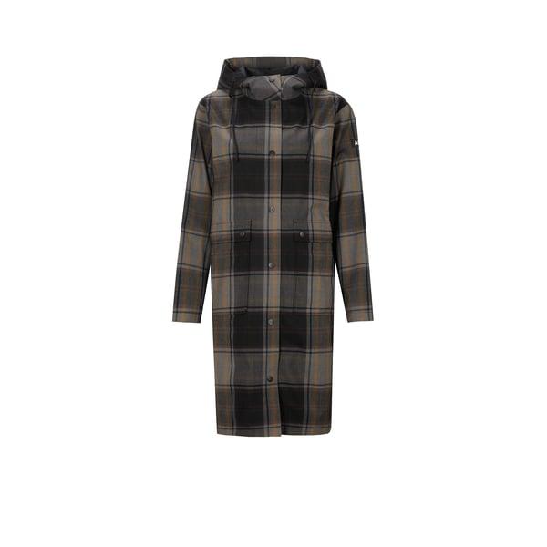 AIGLE Tartan-print jacket