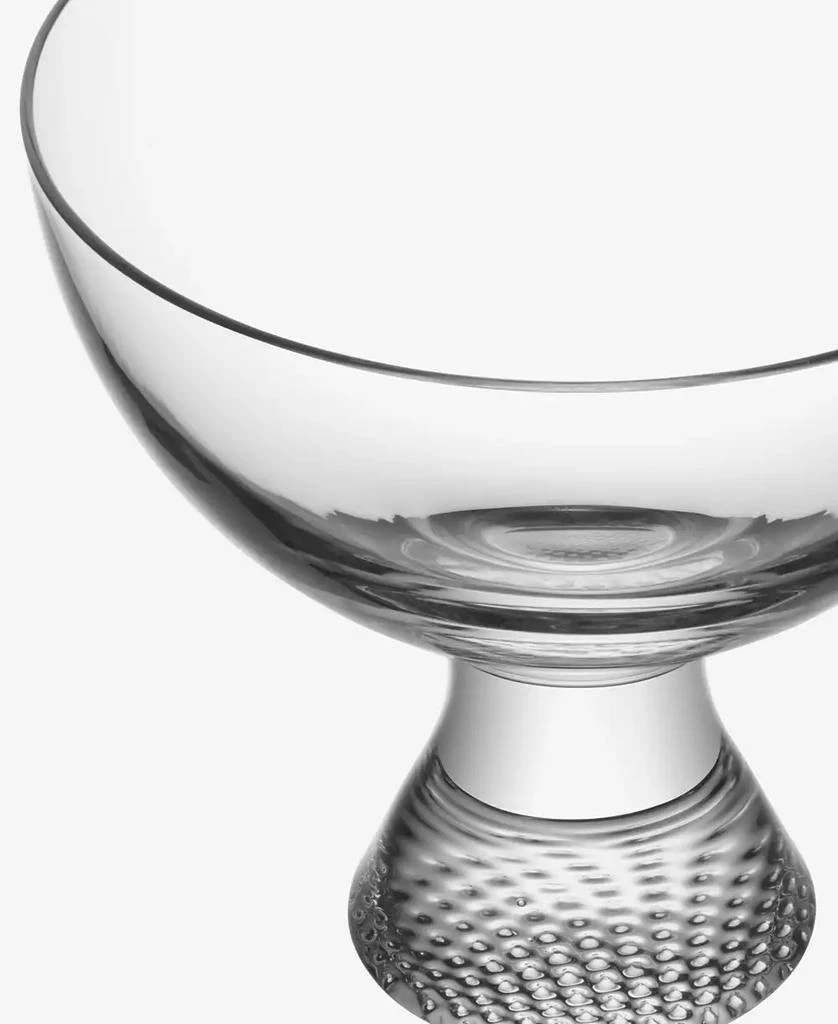 Kosta Boda Limelight Foot Crystal glass 4" Decor Bowl 3