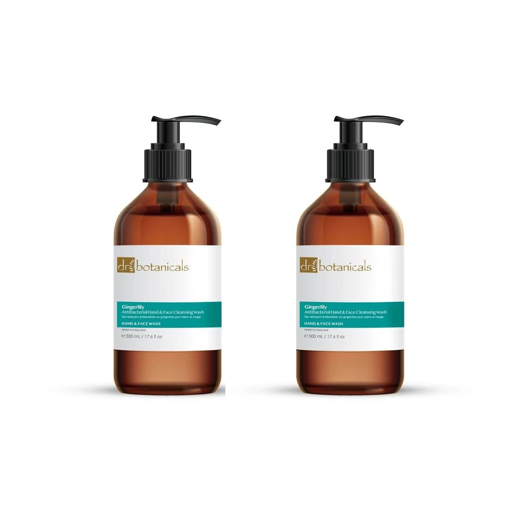 Dr. Botanicals Gingerlily Hand & Face Cleansing Wash 500ml Twin Value Savings Pack 1