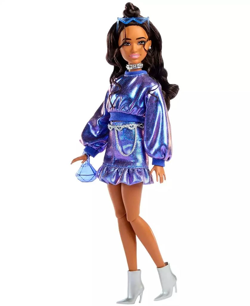 knee length dresses for ladies Metallic Barbie Corset Dress – RITZYGLITZYSPIDER main image 0