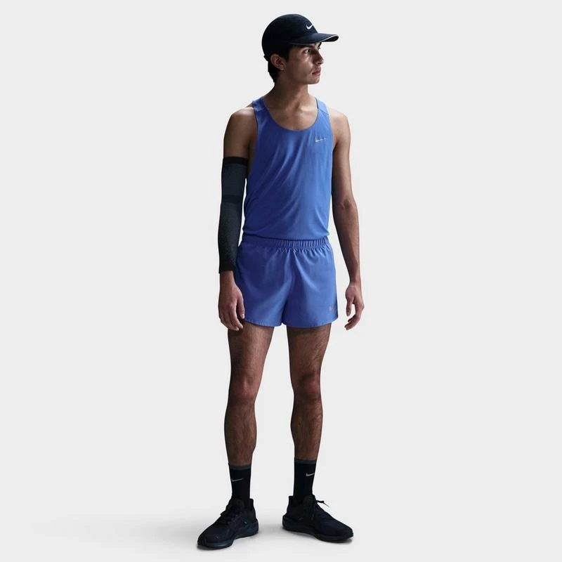 preivew Men's Nike Fast Dri-FIT Brief-Lined 3" Running Shorts color