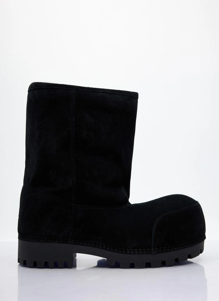 Balenciaga Alaska Faux-Fur High Boots 1