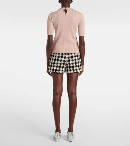 Valentino Embellished virgin wool sweater 3