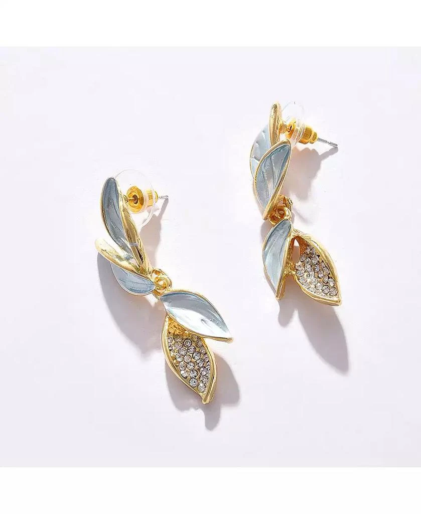 SOHI Women
s Gold Plated Designer Drop Earrings 4