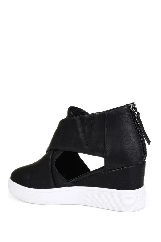 Journee Collection JOURNEE Seena Crossover Platform Wedge Pump 2
