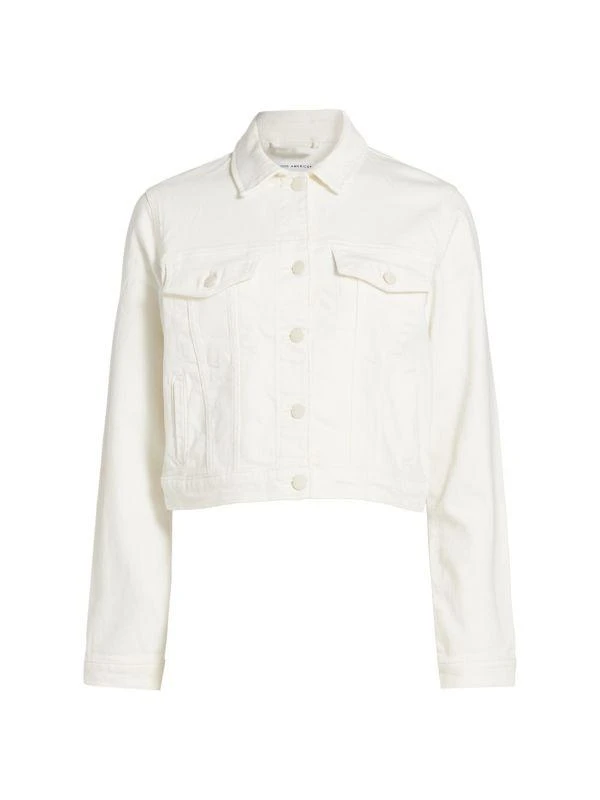 Good American Committed To Fit Denim Jacket 6