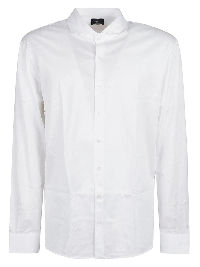 Barba Barba Straight Hem Buttoned Shirt 1