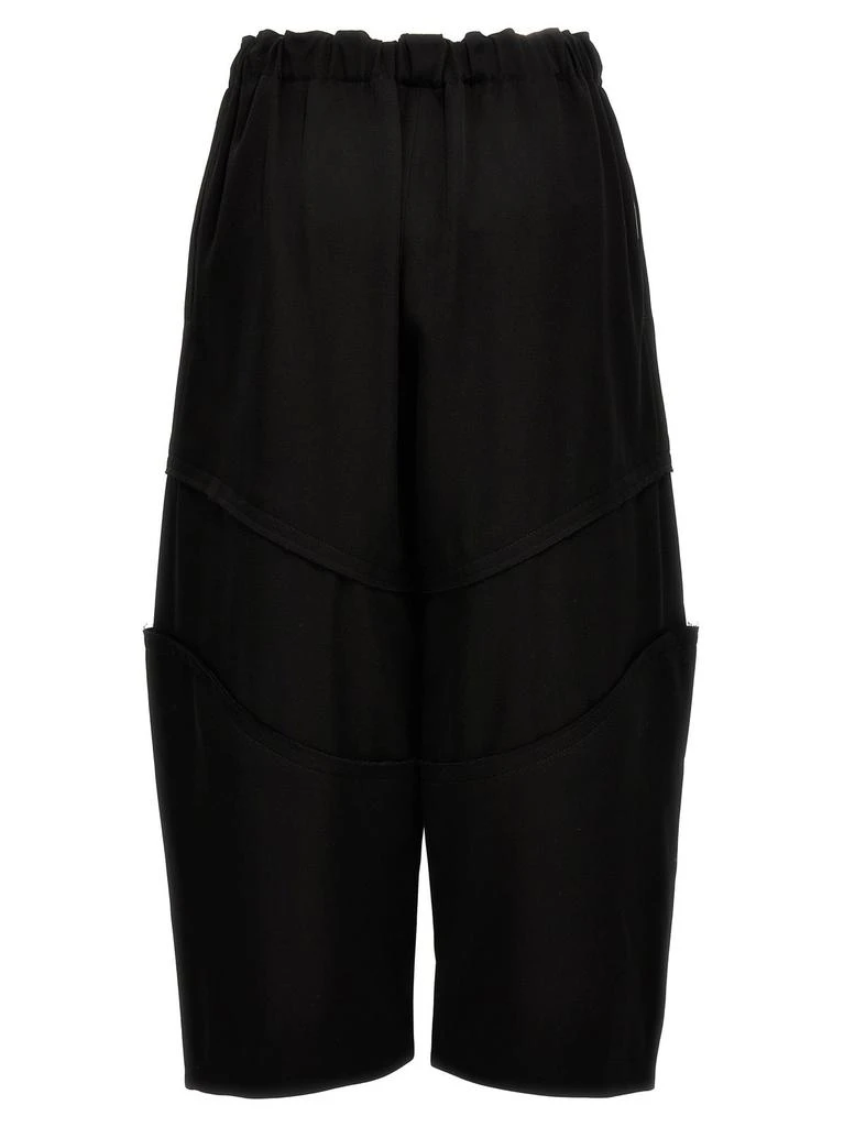 Comme des Garcons Comme des Garçons Wide-Leg Cropped Trousers 2