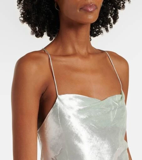 The Sei Velvet gown 4