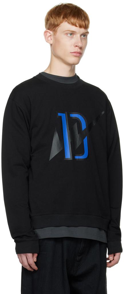 We11done Black Thunder Sweatshirt