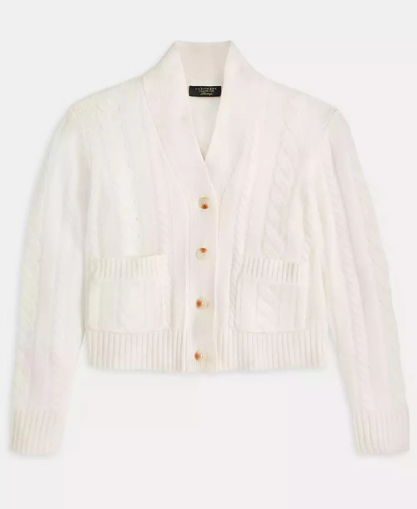 Charter Club Women
s Cable-Knit Cropped Cardigan Sweater, Macy
s Exclusive 3