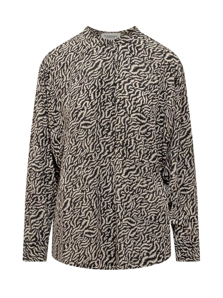 Isabel Marant Étoile Isabel Marant Étoile Pattern-Printed Long-Sleeved Top 1