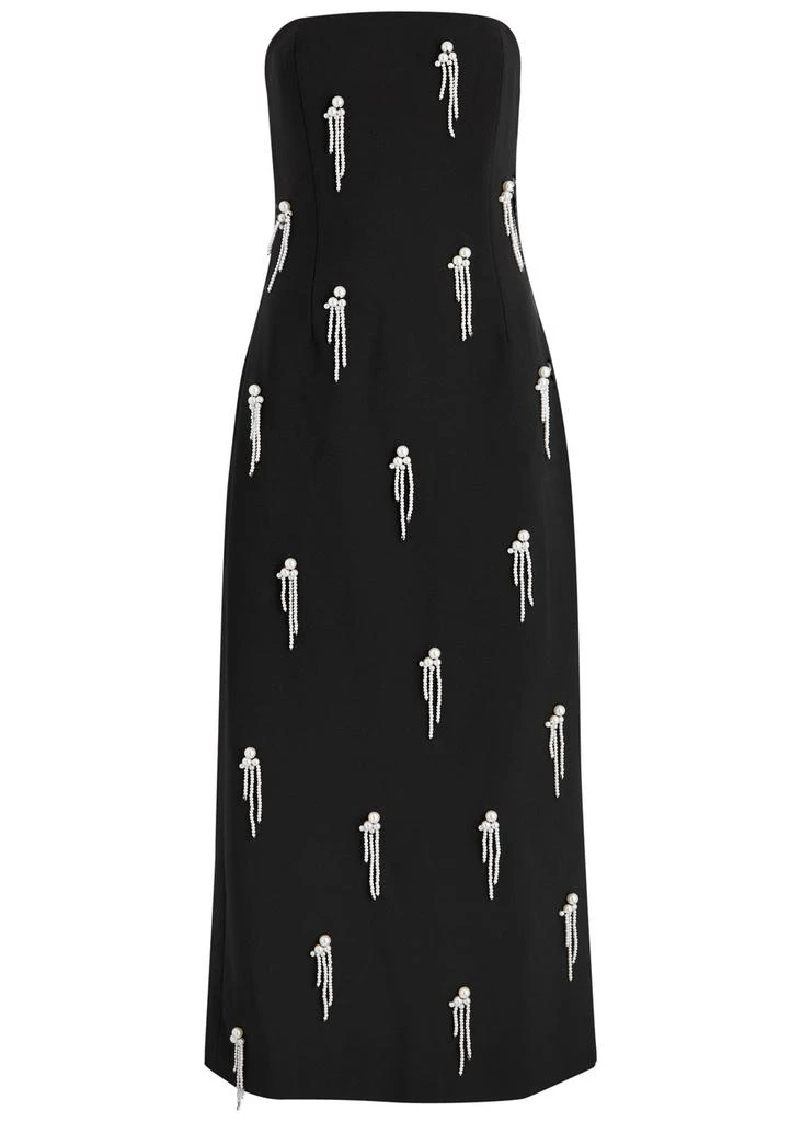 ODD MUSE The Ultimate Muse strapless pearl-embellished midi dress 1