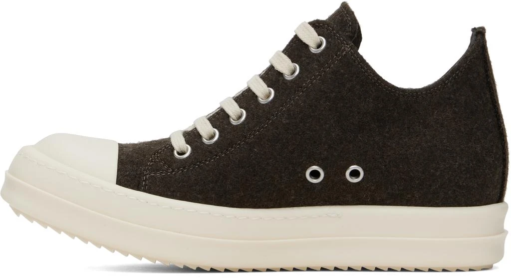 Rick Owens Brown Porterville Low Sneaks Sneakers 3
