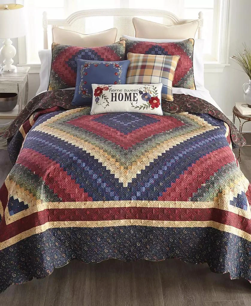 Donna Sharp Chesapeake Home Decorative Pillow, 11" x 22" 3