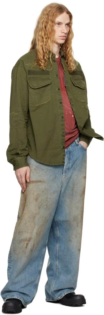 DSQUARED2 Green Ranger Shirt 4