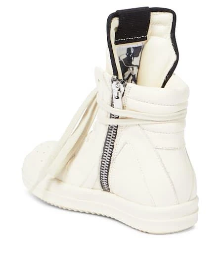 Rick Owens Geobasket leather high-top sneakers 3